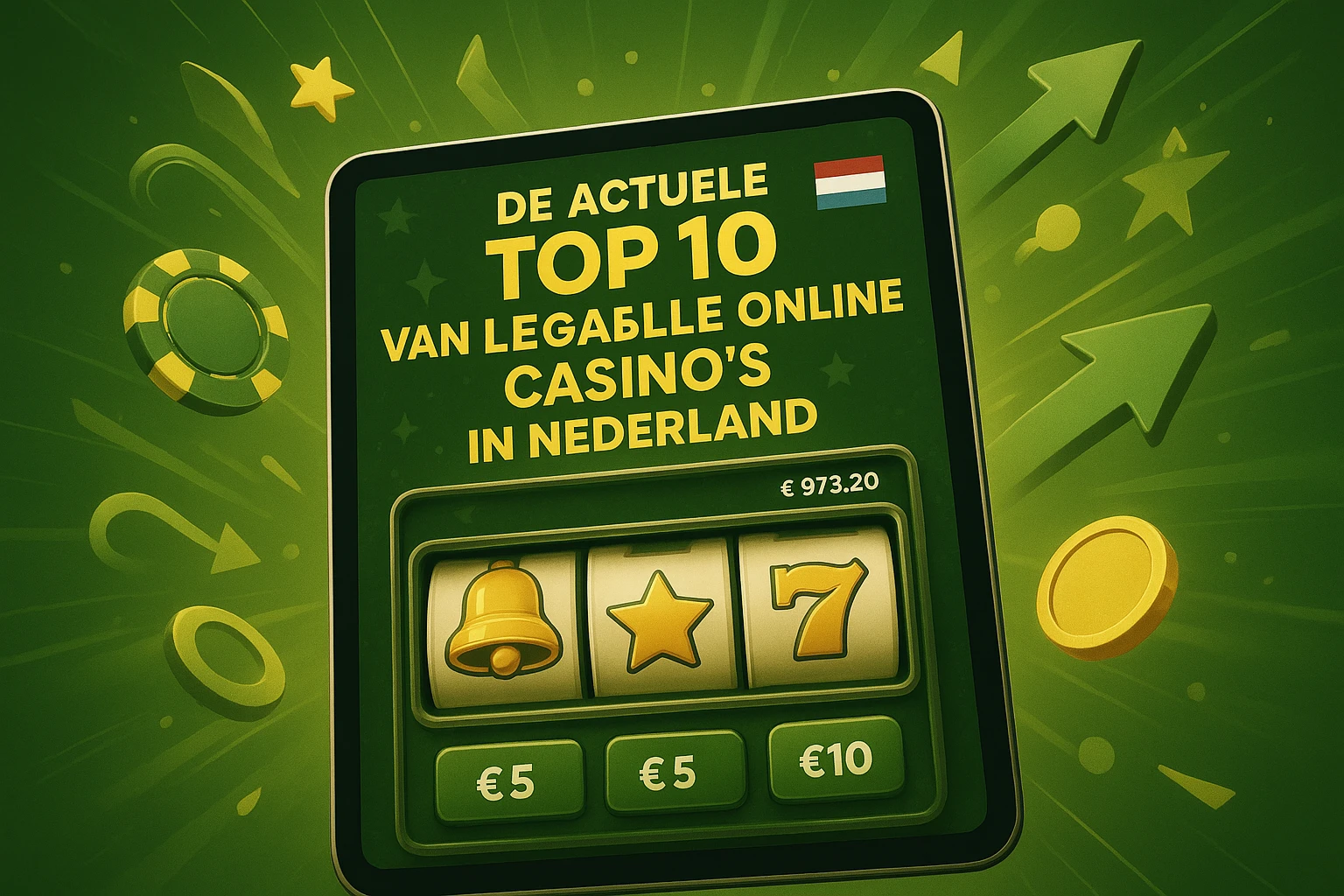 De Actuele Top 10 van Legale Online Casino's in Nederland
