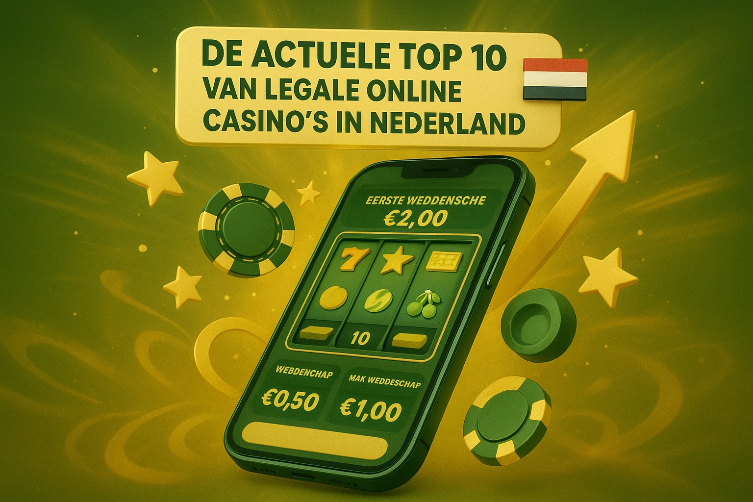 De Actuele Top 10 van Legale Online Casino's in Nederland